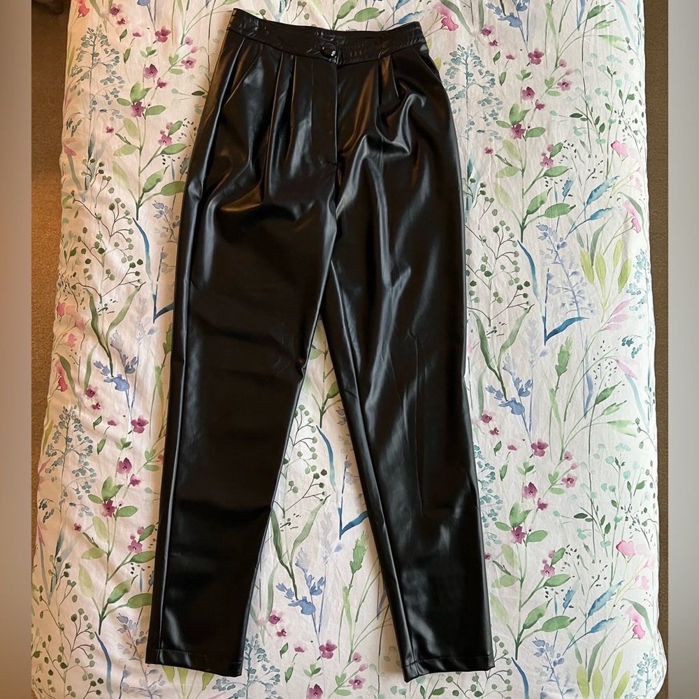 Black Leather Pants | Princess Polly